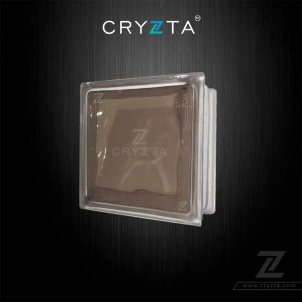 Cryzta-Color-Glass-Block-Brown-New-Wave.