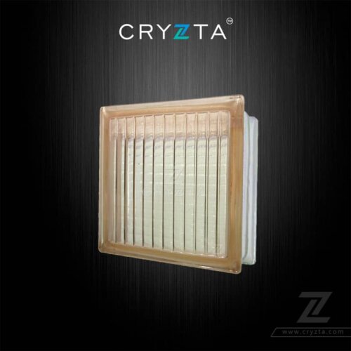 Cryzta-Color-Glass-Block-Light-Brown-Parallel