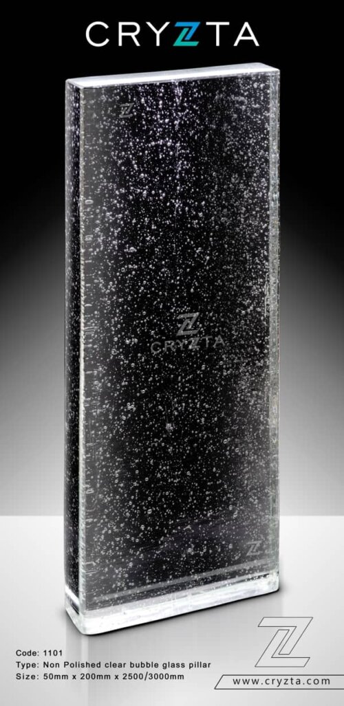 Cryzta Glass Pillar Slab 50mm x 200mm x 2500mm