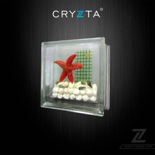 Cryzta-Inner-Decoration-Glass-Block-Star-with-pepples